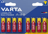 Varta Μπαταρίες Longlife Max Mignon AA B5+3